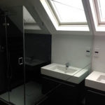Bathroom mirror, Oxfordshire